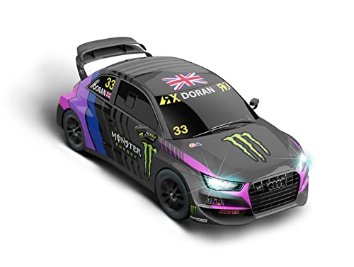 Scalextric - Coche de Carreras Action - Coche Slot Escala 1:43 (Audi S1 RX - Doran) (T10378S300)