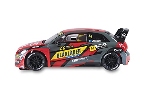 Scalextric - Coche de Carreras Original - Coche Slot Escala 1:32 (Audi S1 RX Blaklader)