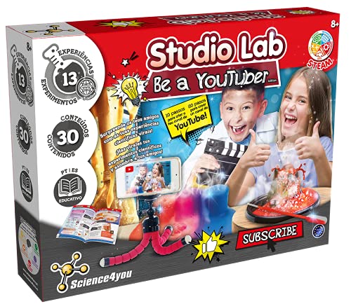 Science4you-Be a Youtuber Kit para Niños 8 Años Español (80002979)