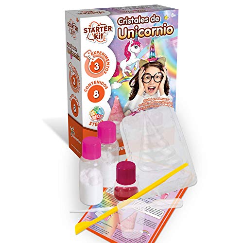 Science4you-Science4you-Starter Kit Cristales de Unicornio – Juguete Científico y Educativo, 8 Años, Multicolor (80002587)