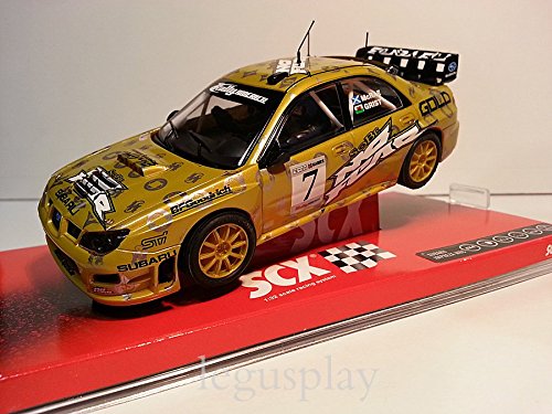 SCX Slot Scalextric A10050X300 Compatible Subaru Impreza WRC McRae / Grist Nº7