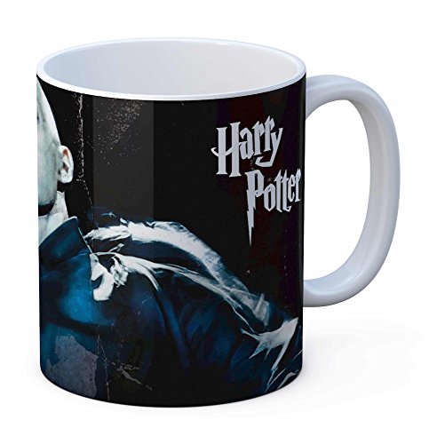 SD toys Voldemort Taza Harry Potter, Cerámica, Blanco, 9x10x13 cm