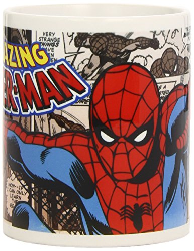 Semic Distribution SMUG018 Marvel Retro Serie 1 - Taza de cerámica, diseño Spiderman