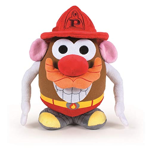 Señor Patata (Mr. Potato) de Peluche 9'84"/25cm 3 Modelos Calidad Soft -Hasbro- (Bombero)