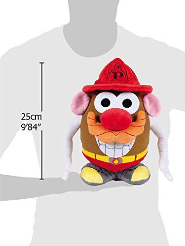 Señor Patata (Mr. Potato) de Peluche 9'84"/25cm 3 Modelos Calidad Soft -Hasbro- (Bombero)