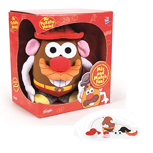 Señor Patata (Mr. Potato) de Peluche 9'84"/25cm 3 Modelos Calidad Soft -Hasbro- (Bombero)