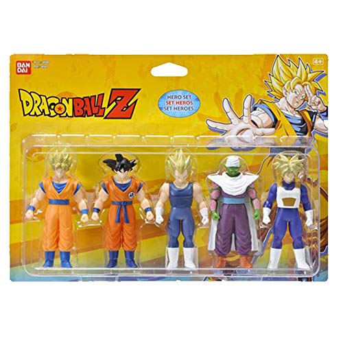 Set de 5 Héroes Dragon Ball, 34501