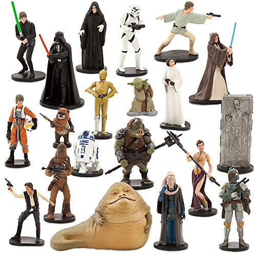 Set de juego figuritas Mega Star Wars. 20 Piezas.