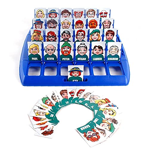 Settoo quien es quien Guess Who? Quién Es El Clásico Juego De Mesa Divertidos Juegos De Adivinanzas De La Familia De Los Niños De Juguete De Regalo