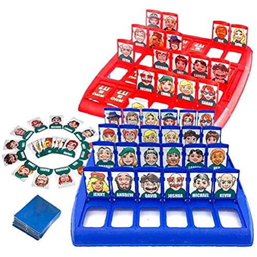 Settoo quien es quien Guess Who? Quién Es El Clásico Juego De Mesa Divertidos Juegos De Adivinanzas De La Familia De Los Niños De Juguete De Regalo