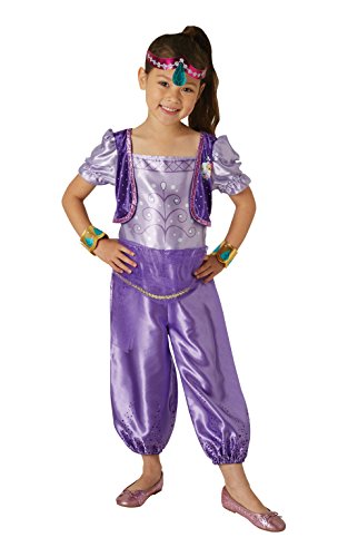 Shimmer & Shine - Disfraz de Shimmer para niña, infantil 1-2 años (Rubies 630716-T)