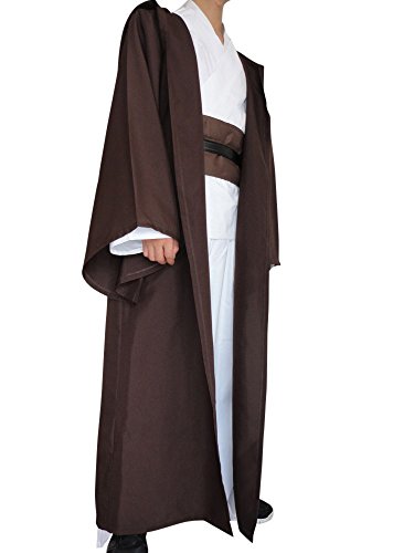 Shoperama - Capa para disfraz de Obi-Wan Kenobi de Star Wars, para hombre