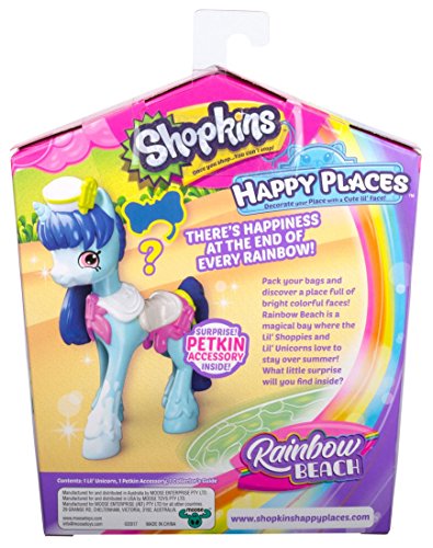 Shopkins Happy Places Rainbow Beach Lil' Pony-Popsicorn