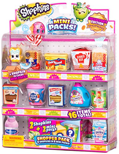 Shopkins Mini Packs! Temporada 10 - Paquete con figuras