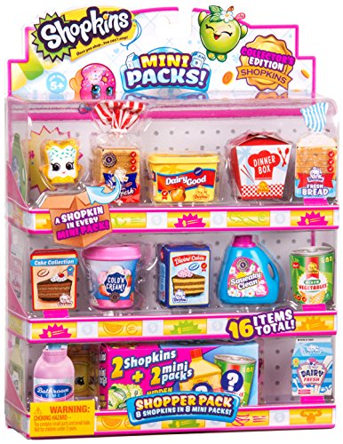 Shopkins Mini Packs! Temporada 10 - Paquete con figuras