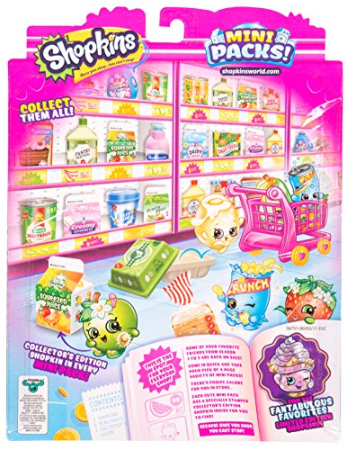 Shopkins Mini Packs! Temporada 10 - Paquete con figuras