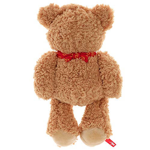 Sigikid 42361 Gildehard Günsburg - Oso de Peluche (tamaño pequeño), Color marrón