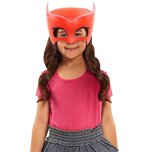 Simba PJ Masks 109402092 - Máscara de búho, con goma elástica, para disfraz, 20 cm, para niños a partir de 3 años