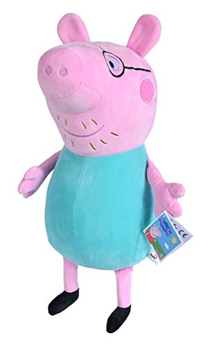 Simba Plüsch Papa Wutz, 37cm Peppa Peluche de papá Pig (37 cm), Color 1. (109261005)