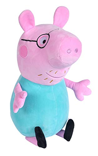 Simba Plüsch Papa Wutz, 37cm Peppa Peluche de papá Pig (37 cm), Color 1. (109261005)