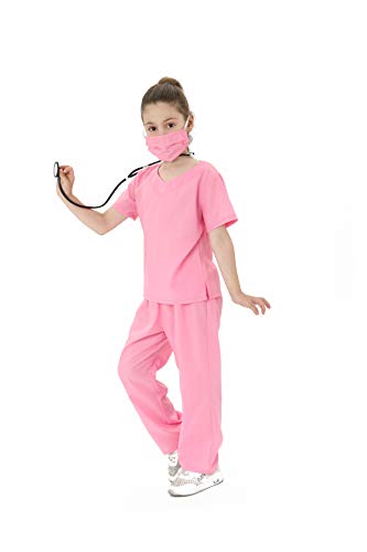 Sincere Party Disfraz de doctor unisex para niños, disfraz de doctor, juegos de disfraces, estilo C, 3-5 años