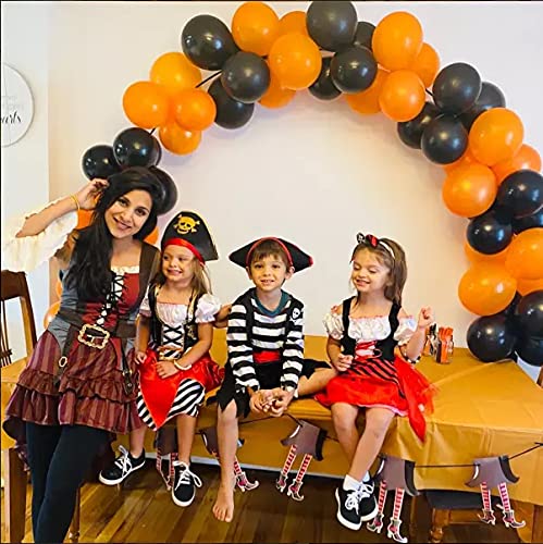 Sincere Party Disfraz infantil de pirata con sombrero, espada y antifaz, disfraz de pirata 3-4 años