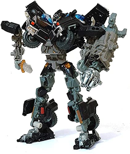 siyushop Transformar Toys Toys-Optimus Prime Bumblebee Ironhide Starscream Transform Robot Action Figuras (8 Pulgadas)