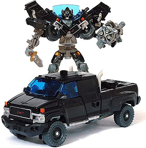 siyushop Transformar Toys Toys-Optimus Prime Bumblebee Ironhide Starscream Transform Robot Action Figuras (8 Pulgadas)