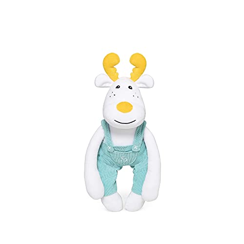 skiddoü peluche skiddoü en pantalones cortos, estilo escandinavo, peluche suave y agradable, cierre de velcro, colores universales, apto para silla de paseo, cuna, peluche con bolsillo, peluche