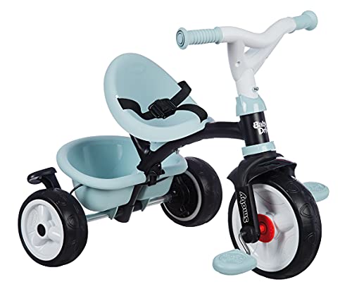 Smoby- Triciclo Baby Driver Confort Azul (741500), Color