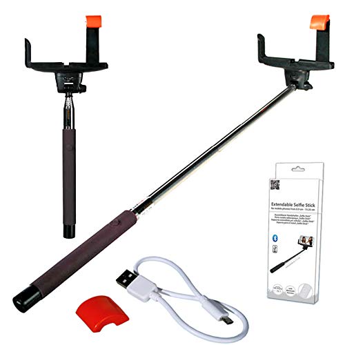 Soporte ausziehbahrer Bluetooth selfie stick, 105 cm aprox.