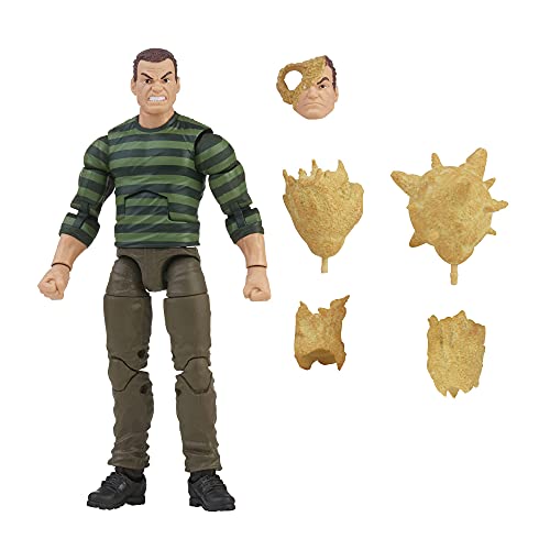 Spider-Man Hasbro Marvel F2793 Legends Series - Figura de Sandman de 15 cm - con diseño Premium y 5 Accesorio