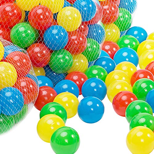 Spielwerk 200 Bolas para Tienda de Campaña Infantil 5,5cm Pelotas Piscina para Niños Carpa Casita