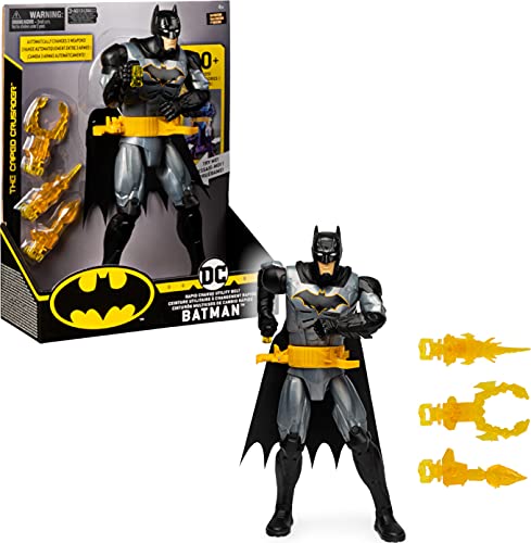 Spin Master DC Batman: The Caped Crusader - Deluxe Batman Rapid Change Utility Belt Action Figure (30cm) (20122566)