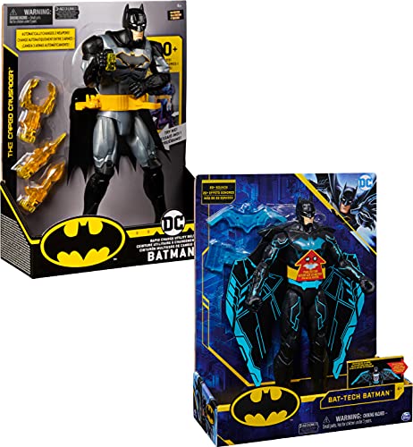 Spin Master DC Batman: The Caped Crusader - Deluxe Batman Rapid Change Utility Belt Action Figure (30cm) (20122566)