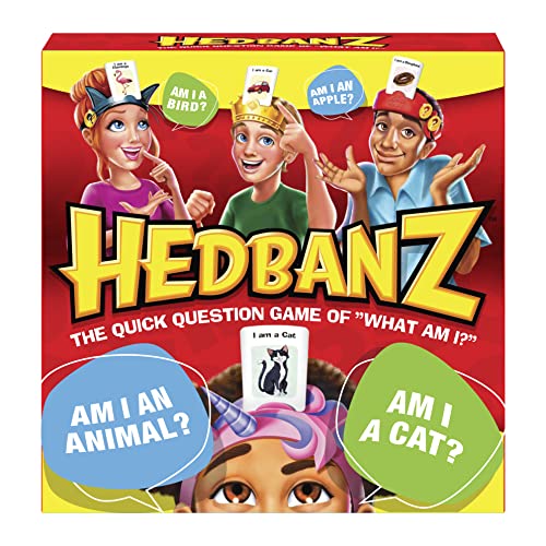 Spin Master Games Hedbanz Picture Juego de adivinanzas para niños y familias