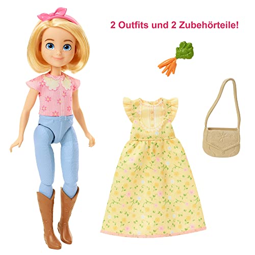 Spirit Lucky Muñeca articulada con ropa y accesorios de moda (Mattel GXF17)