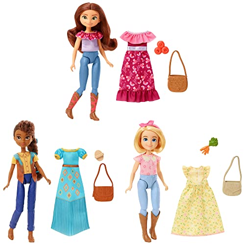 Spirit Lucky Muñeca articulada con ropa y accesorios de moda (Mattel GXF17)