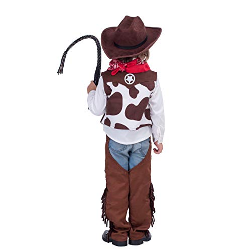 Spooktacular Creations Cowboy Costume Deluxe Set for Kids Halloween Party Dress Up,Role Play and Cosplay (Small ( 5 – 7 yrs))