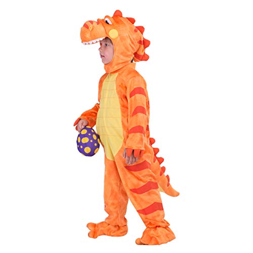 Spooktacular Creations Disfraces de Dinosaurio para Niños Unisex Cosplay Halloween T-Rex Dinosaurio Pijama para Infantil Fiesta (XS)