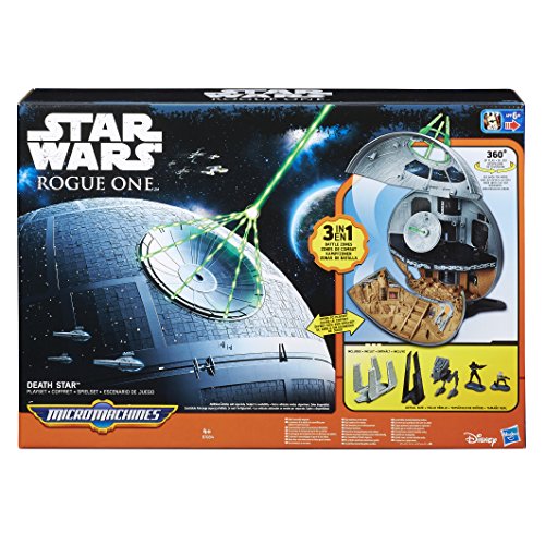 Star Wars - Rogue One Micro Machines Set Estrella de la Muerte (Hasbro B7084EU0)