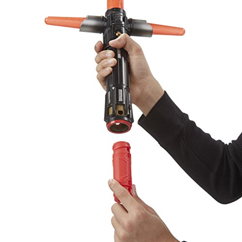 Star Wars - Sable electrónico Kylo REN, Color Rojo (Hasbro B2948EU4)