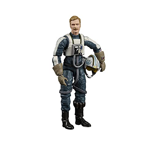 Star Wars The Black Series - Figura y vehículo Antoc Merrick’s X-Wing Fighter a Escala de 15 cm - Rogue One: Una Historia de Star Wars - Edad: 4+