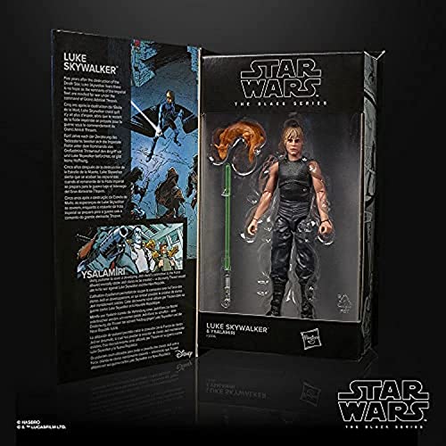 Star Wars The Black Series - Luke Skywalker & Ysalamiri - Figura a Escala de 15 cm del 50.º Aniversario de Lucasfilm Heir to The Empire