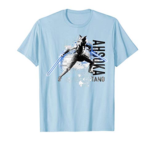 Star Wars: The Clone Wars Ahsoka Tano Lightsaber Action Camiseta