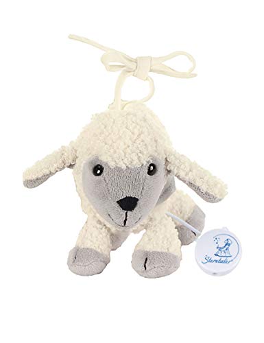 Sterntaler Peluche musical Oveja Stanley, Mecanismo musical integrado, Tamaño: S, Beige