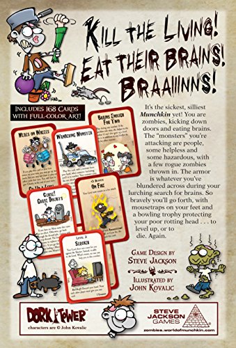 Steve Jackson Games 1481 Munchkin Zombies - Juego de Cartas (edición Inglesa)