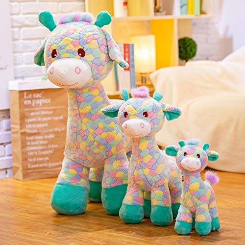 STKASE® 67Cm Jirafa Gigante De La Vida Real Peluches Lindos Muñecos De Peluche Muñeca De Ciervo Animal Suave Regalo De Cumpleaños Juguetes para Niños Jirafa