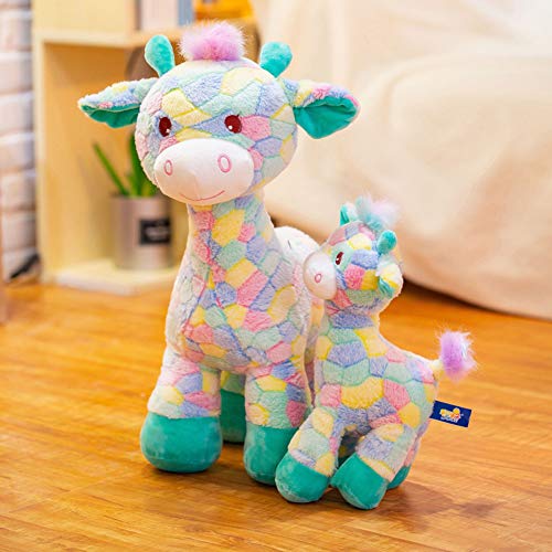 STKASE® 67Cm Jirafa Gigante De La Vida Real Peluches Lindos Muñecos De Peluche Muñeca De Ciervo Animal Suave Regalo De Cumpleaños Juguetes para Niños Jirafa