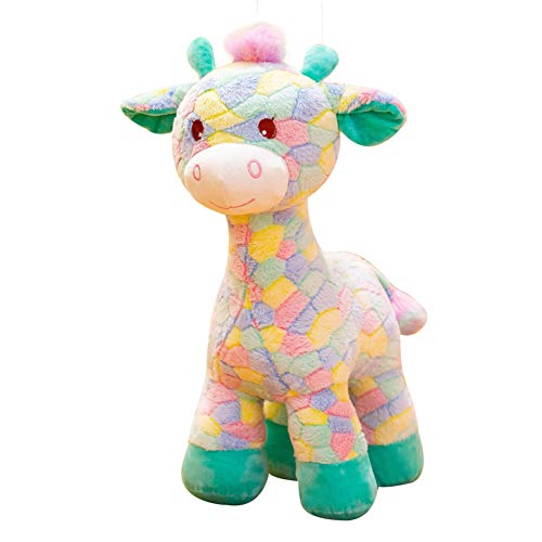 STKASE® 67Cm Jirafa Gigante De La Vida Real Peluches Lindos Muñecos De Peluche Muñeca De Ciervo Animal Suave Regalo De Cumpleaños Juguetes para Niños Jirafa